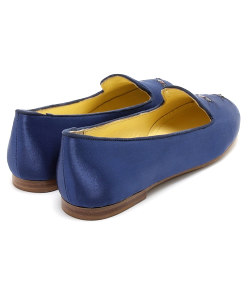 Ray BEAMS(レイビームス)の「CHIARA FERRAGNI / サテン Bug スリッポン(その他シューズ・レディース・ネイビー・37/39/36/38/35)」の8枚目の写真