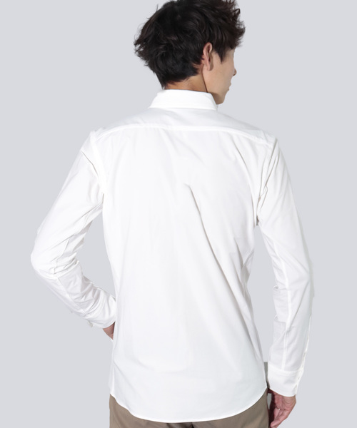 junhashimoto(ジュンハシモト)の「SHORT BD SHIRTS(シャツ/ブラウス・メンズ・ホワイト・4/3/5/2)」の2枚目の写真