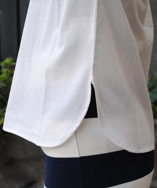 SILAS（サイラス）の「S/S TOP GINNY（Tシャツ/カットソー・レディース・ホワイト/グレー・ONE SIZE）」の6枚目の写真