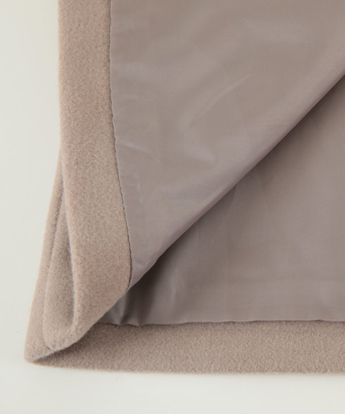 titivate（ティティベイト）の「ｽﾃﾝｶﾗｰﾒﾙﾄﾝﾛﾝｸﾞｺｰﾄ（ステンカラーコート・レディース・アイボリー/ブルー/グリーン/グレイッシュベージュ/ブラック・M）」の17枚目の写真