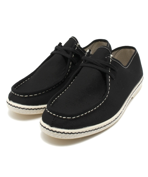 SHIPS（シップス）の「soir＆matin: キャンバス/スエード モックトゥ シューズ（スニーカー・メンズ・ネイビー/オフホワイト/ブラック・42/41/40/43）」の7枚目の写真