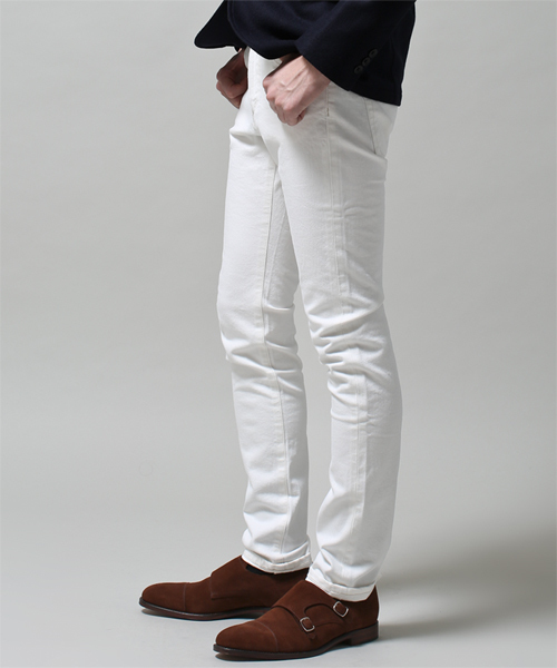 NANO universe（ナノユニバース）の「ストレッチホワイトデニム（デニムパンツ・メンズ・ホワイト・44/46/48）」の14枚目の写真