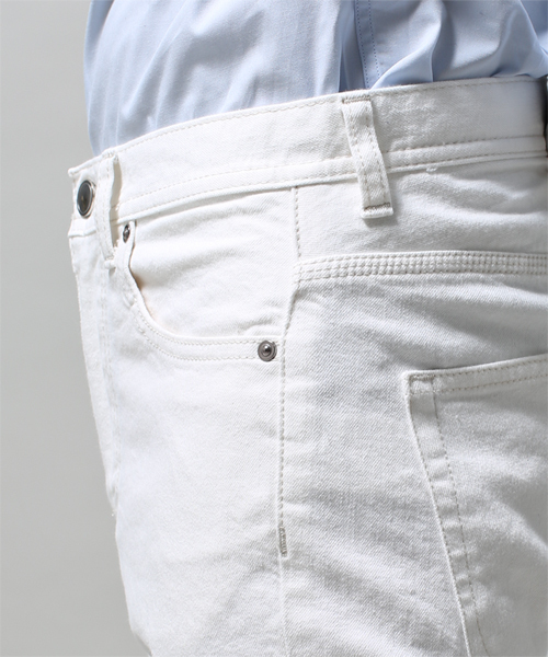 NANO universe（ナノユニバース）の「ストレッチホワイトデニム（デニムパンツ・メンズ・ホワイト・44/46/48）」の10枚目の写真