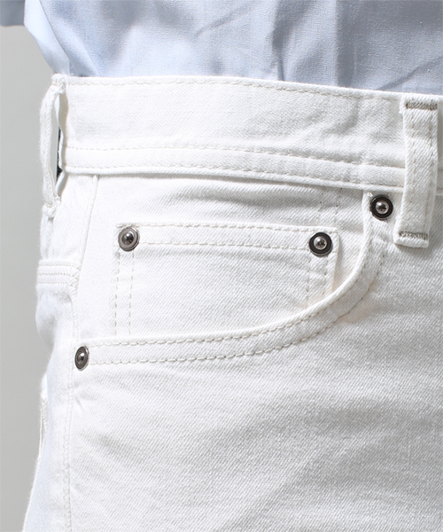 NANO universe（ナノユニバース）の「ストレッチホワイトデニム（デニムパンツ・メンズ・ホワイト・44/46/48）」の12枚目の写真