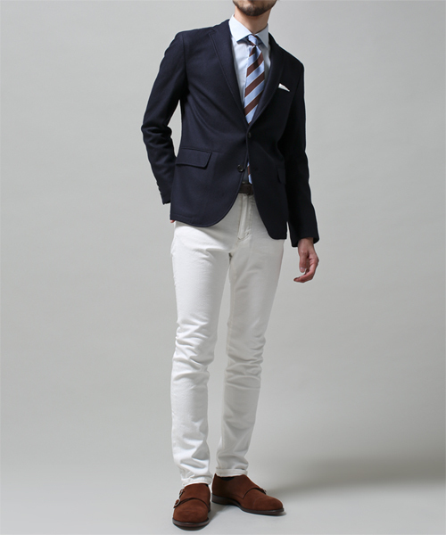 NANO universe（ナノユニバース）の「ストレッチホワイトデニム（デニムパンツ・メンズ・ホワイト・44/46/48）」の13枚目の写真