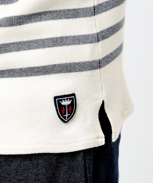 BEAMS LIGHTS Men's（ビームスライツ メンズ）の「Fileuse d'Arvor×BEAMS LIGHTS / 別注 クレイジーボーダーバスクシャツ（ニット/セーター・メンズ・その他1/その他2/その他3/その他4・MEDIUM/SMALL/LARGE/X-SMALL）」の22枚目の写真