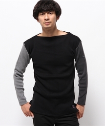 BEAMS LIGHTS Men's | Fileuse d'Arvor×BEAMS LIGHTS / 別注 クレイジーボーダーバスクシャツ(ニット/セーター)