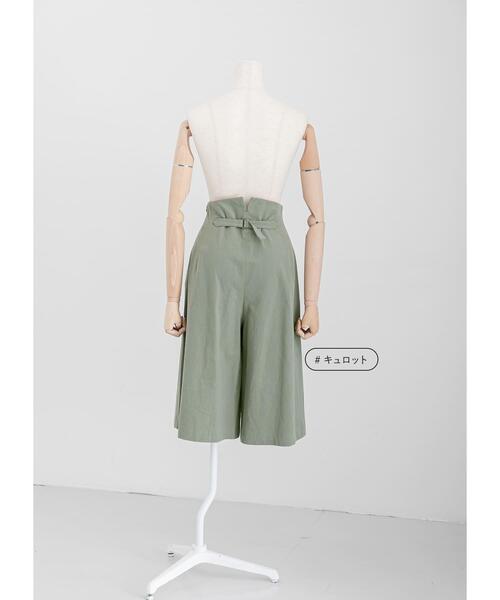 LAATO(ラート)の「HOOK CULOTTES(その他パンツ・レディース・グリーン/キャメル・38/36)」の5枚目の写真