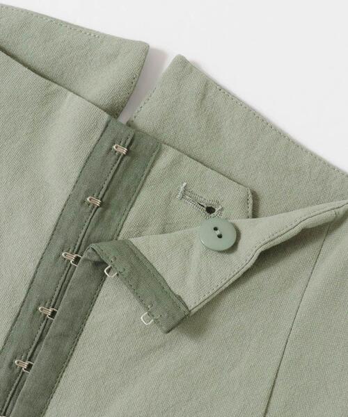 LAATO(ラート)の「HOOK CULOTTES(その他パンツ・レディース・グリーン/キャメル・38/36)」の7枚目の写真