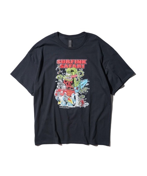 RAT FINK（ラットフィンク）の「【THRIFTY LOOK / スリフティールック】"RAT FINK（ラットフィンク） "PRINT TEE ビンテージ/ユーズドライクTシャツ（Tシャツ/カットソー・メンズ・ブルー/ブラック系その他/ブラック/サックスブルー/スミクロ/ブラック系その他2/ホワイト/レッド/ブラック系その他3/その他1/ホワイト系1/その他2・MEDIUM/LARGE/X-LARGE）」の11枚目の写真
