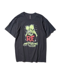 RAT FINK（ラットフィンク）の「【THRIFTY LOOK / スリフティールック】"RAT FINK（ラットフィンク） "PRINT TEE ビンテージ/ユーズドライクTシャツ（Tシャツ/カットソー）」