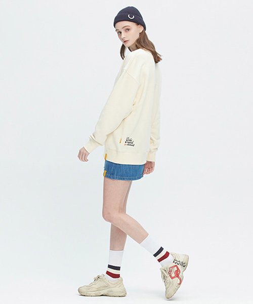 ROMANTIC CROWN』GNAC ROLLING LOGO SWEATSHIRT/GNAC ローリング