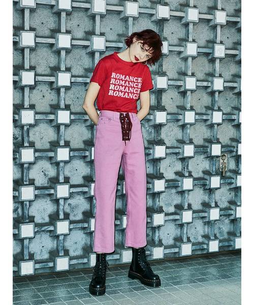 jouetie(ジュエティ)の「レースアップデニム(デニムパンツ・レディース・オフホワイト/ピンク/ブルー・SMALL/MEDIUM)」の22枚目の写真