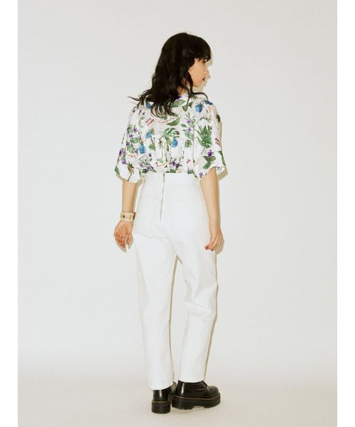 jouetie(ジュエティ)の「レースアップデニム(デニムパンツ・レディース・オフホワイト/ピンク/ブルー・SMALL/MEDIUM)」の9枚目の写真