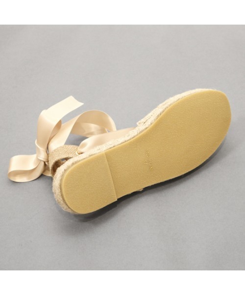 flower(フラワー)の「リボンジュートエスパドリーユ(サンダル・レディース・ネイビー/ブラウン/アイボリー・6/8/9/7/5)」の13枚目の写真