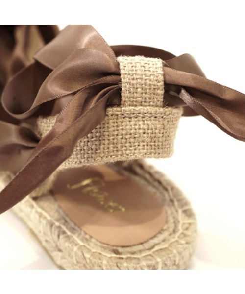 flower(フラワー)の「リボンジュートエスパドリーユ(サンダル・レディース・ネイビー/ブラウン/アイボリー・6/8/9/7/5)」の16枚目の写真