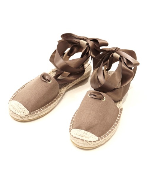 flower(フラワー)の「リボンジュートエスパドリーユ(サンダル・レディース・ネイビー/ブラウン/アイボリー・6/8/9/7/5)」の17枚目の写真