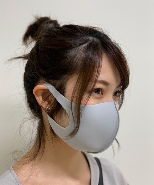 極冷アイスクール立体フィットマスク 接触冷感素材トリプル構造 1年中使えて頑丈 日本製のちから マスク Chumchum チャムチャム のファッション通販 Zozotown