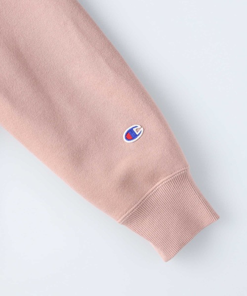 Champion（チャンピオン）の「【Champion】フードボアパーカー（パーカー・レディース・キナリ/グレー/ライトピンク・M/L）」の6枚目の写真