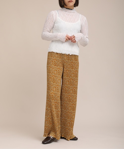 ap retro（アプレトロ）の「シアータートルレースカットソー【ZOZO限定アイテム】（Tシャツ/カットソー・レディース・ホワイト/ブラック/アイボリー・FREE）」の18枚目の写真