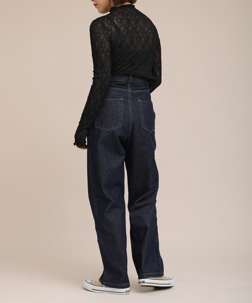 ap retro（アプレトロ）の「シアータートルレースカットソー【ZOZO限定アイテム】（Tシャツ/カットソー・レディース・ホワイト/ブラック/アイボリー・FREE）」の21枚目の写真