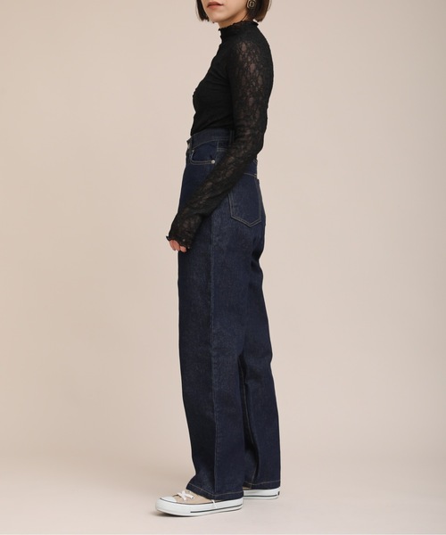 ap retro（アプレトロ）の「シアータートルレースカットソー【ZOZO限定アイテム】（Tシャツ/カットソー・レディース・ホワイト/ブラック/アイボリー・FREE）」の13枚目の写真