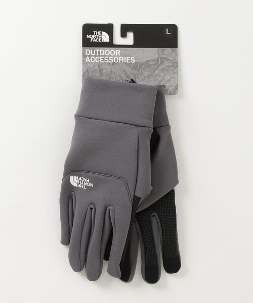 THE NORTH FACE（ザノースフェイス）の「ザ ノース フェイス THE NORTH FACE Etip Glove（手袋・メンズ・パープル/ダークグレー/ネイビー/ブラック・M/L/S）」の2枚目の写真