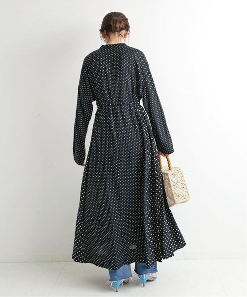 Ne Quittez Pas Quittez ヌキテパ Cotton Rayon Print Twill ワンピース Print Gown ワンピース ワンピース Iena イエナ のファッション