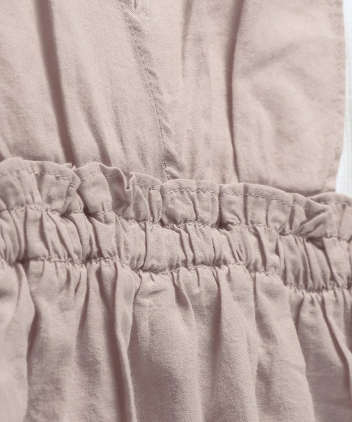 BRANSHES（ブランシェス）の「【ペア】レース重ね着風長袖Tシャツ（Tシャツ/カットソー・キッズ・ベージュ/パープル・100cm/90cm/130cm/140cm/150cm/110cm/120cm）」の19枚目の写真