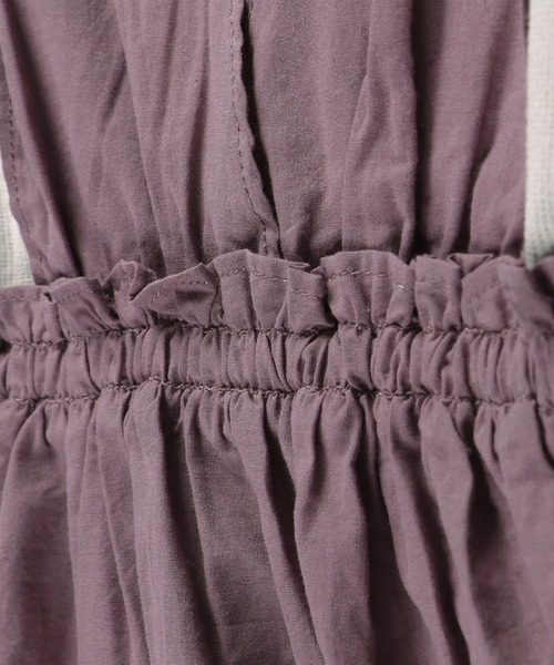 BRANSHES（ブランシェス）の「【ペア】レース重ね着風長袖Tシャツ（Tシャツ/カットソー・キッズ・ベージュ/パープル・100cm/90cm/130cm/140cm/150cm/110cm/120cm）」の11枚目の写真