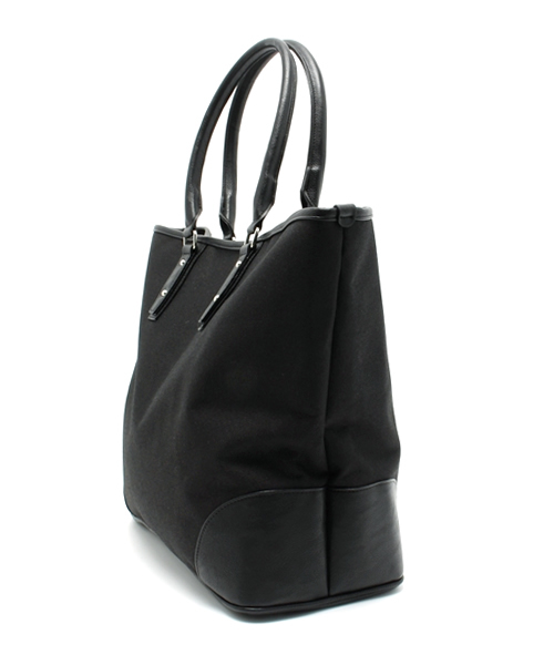 VENCEEXCHANGE（ヴァンスエクスチェンジ）の「キャンパストートBAG（トートバッグ・メンズ・ブラック/グリーン・FREE）」の6枚目の写真