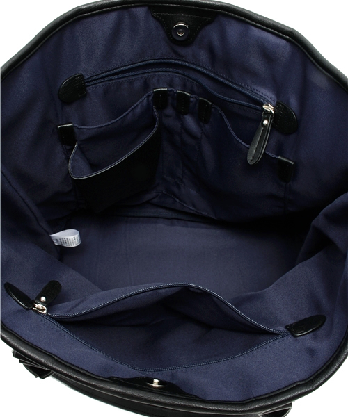 VENCEEXCHANGE（ヴァンスエクスチェンジ）の「キャンパストートBAG（トートバッグ・メンズ・ブラック/グリーン・FREE）」の11枚目の写真