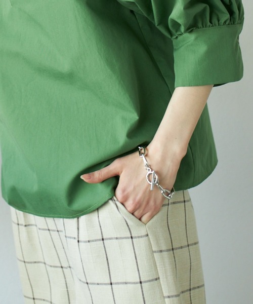 VACANCY（ヴァカンシー）の「ウィンドペンチェックハーフパンツ（その他パンツ・レディース・ホワイト/ベージュ・FREE）」の16枚目の写真