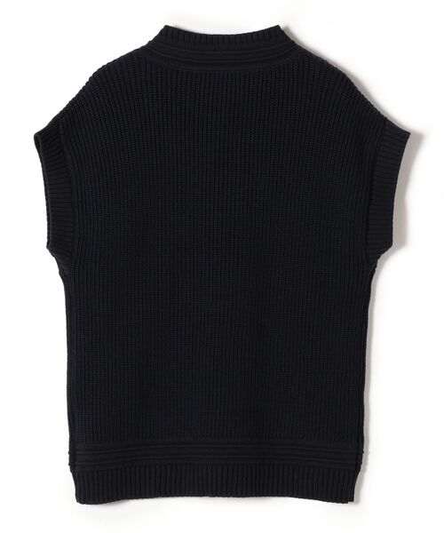 SHIPS(シップス)の「PrimaryNavyLabel:クリケットベスト(ニット/セーター・レディース・ネイビー/ナチュラル・36/38)」の3枚目の写真