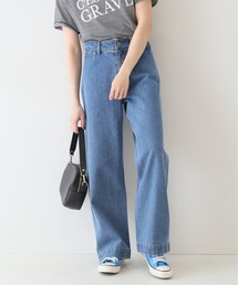 SLOBE IENA | LE DENIM バギーパンツ【洗濯機使用可能】◆(デニムパンツ)