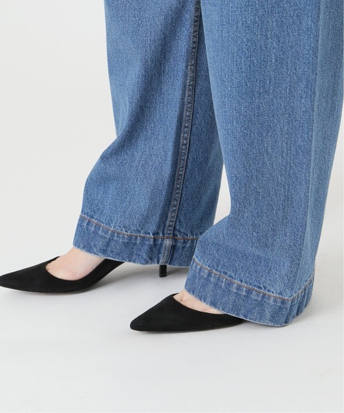 SLOBE IENA LE DENIM バギーパンツ 38 ブルーA 追加3》LE DENIM バギーパンツ（デニムパンツ）｜SLOBE IENA