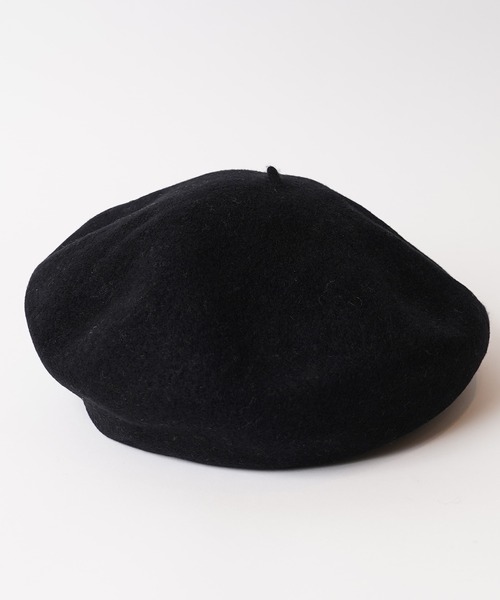 Mighty Shine（マイティシャイン）の「Mighty Shine / ペインターバスクベレー / PAINTER BASQUE BERET（ハンチング/ベレー帽・メンズ・ホワイト/チャコールグレー/ブラック/ネイビー/オレンジ/モカ・FREE）」の7枚目の写真