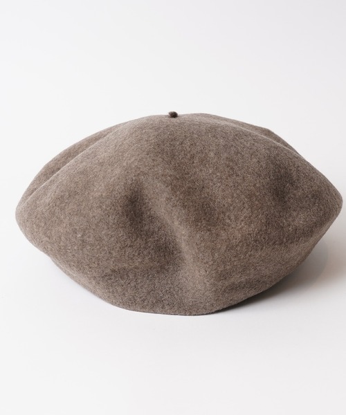 Mighty Shine（マイティシャイン）の「Mighty Shine / ペインターバスクベレー / PAINTER BASQUE BERET（ハンチング/ベレー帽・メンズ・ホワイト/チャコールグレー/ブラック/ネイビー/オレンジ/モカ・FREE）」の15枚目の写真