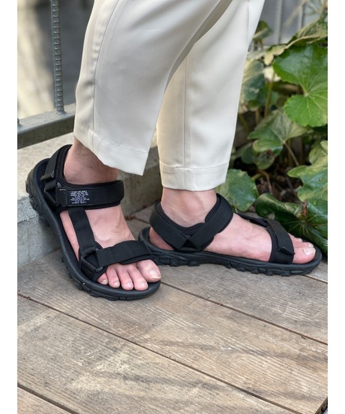 RAGEBLUE（レイジブルー）の「アーバントレイルサンダル/942941（サンダル・メンズ・ブラック/ベージュ/グレー・MEDIUM/LARGE）」の4枚目の写真