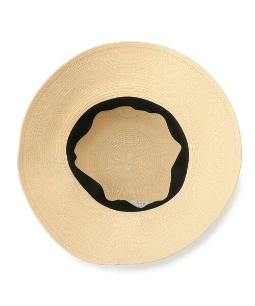 AG by aquagirl（エージーバイアクアガール）の「◆ウォッシャブルリボンキャペリン（ハット・レディース・ベージュ/オフホワイト・00）」の10枚目の写真