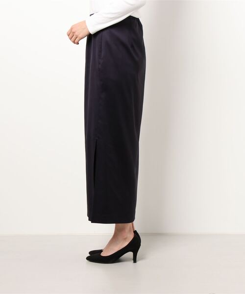 CASA FLINE（カーサフライン）の「キュプラサテンIラインスカート