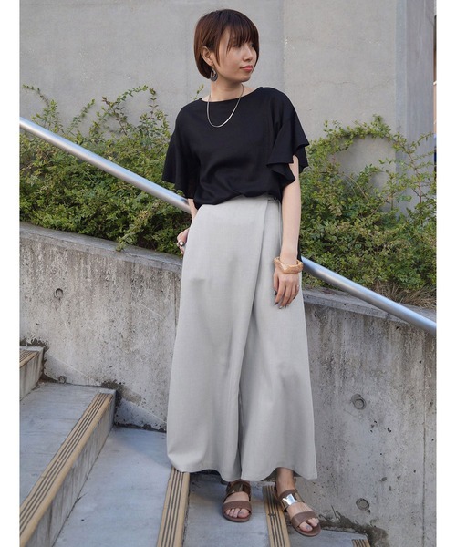 NICOLE white（ニコルホワイト）の「グルカパンツ（その他パンツ・レディース・グレー/オリーブ/ネイビー・FREE）」の21枚目の写真