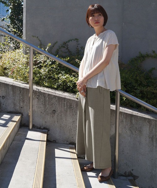 NICOLE white（ニコルホワイト）の「グルカパンツ（その他パンツ・レディース・グレー/オリーブ/ネイビー・FREE）」の5枚目の写真