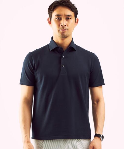 gim（ジム）の「[ ジム ] gim アメリカン シーアイランド ポロシャツ（ポロシャツ・メンズ・ダークグレー/ネイビー/ロイヤルブルー/ホワイト・LARGE/MEDIUM/SMALL/X-LARGE）」の5枚目の写真