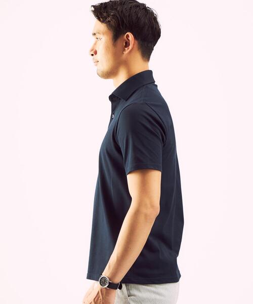 gim（ジム）の「[ ジム ] gim アメリカン シーアイランド ポロシャツ（ポロシャツ・メンズ・ダークグレー/ネイビー/ロイヤルブルー/ホワイト・LARGE/MEDIUM/SMALL/X-LARGE）」の6枚目の写真