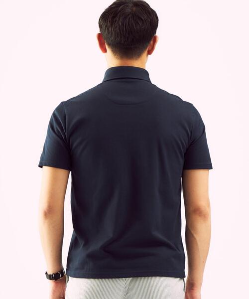 gim（ジム）の「[ ジム ] gim アメリカン シーアイランド ポロシャツ（ポロシャツ・メンズ・ダークグレー/ネイビー/ロイヤルブルー/ホワイト・LARGE/MEDIUM/SMALL/X-LARGE）」の7枚目の写真