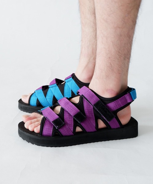 MANASTASH（マナスタッシュ）の「MANASTASH/マナスタッシュ　CLIFTY SANDAL サンダル　MENS（サンダル・メンズ・ブラック/ベージュ/マルチ/その他・41/42/43）」の4枚目の写真