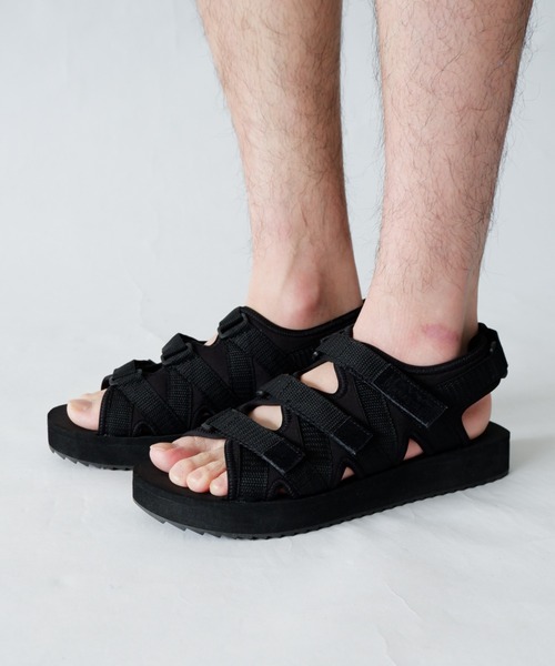 MANASTASH（マナスタッシュ）の「MANASTASH/マナスタッシュ　CLIFTY SANDAL サンダル　MENS（サンダル・メンズ・ブラック/ベージュ/マルチ/その他・41/42/43）」の2枚目の写真