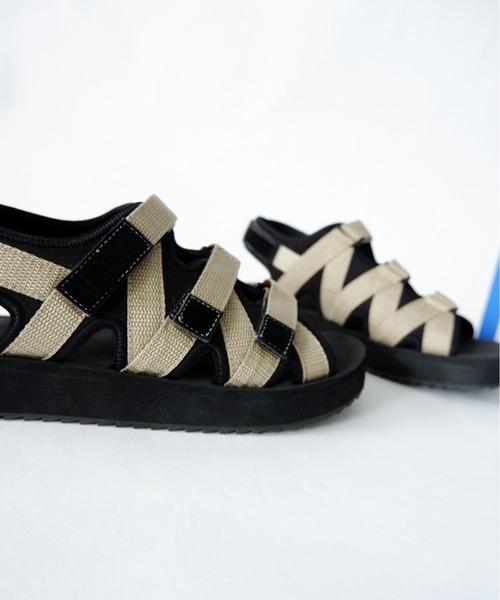 MANASTASH（マナスタッシュ）の「MANASTASH/マナスタッシュ　CLIFTY SANDAL サンダル　MENS（サンダル・メンズ・ブラック/ベージュ/マルチ/その他・41/42/43）」の13枚目の写真