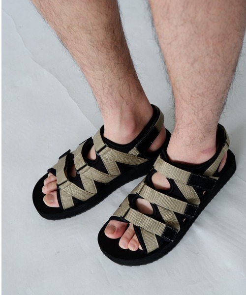 MANASTASH（マナスタッシュ）の「MANASTASH/マナスタッシュ　CLIFTY SANDAL サンダル　MENS（サンダル・メンズ・ブラック/ベージュ/マルチ/その他・41/42/43）」の21枚目の写真